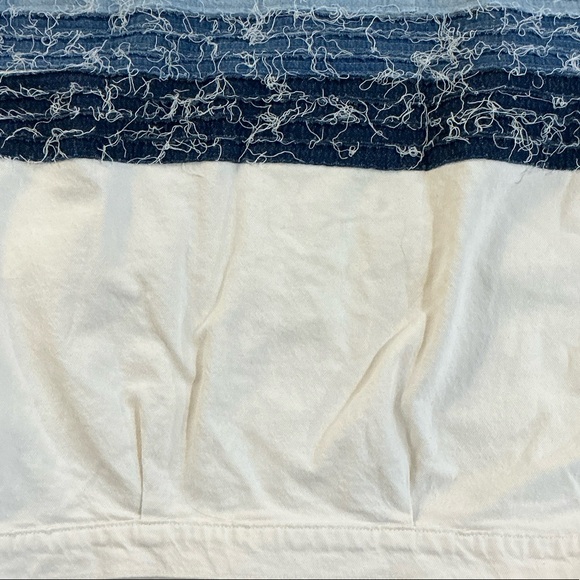 Levi's Made & Crafted Love Letter Trucker Jacket - Blue and White - Size S - Picture 11 of 11